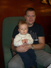 29.12.2009 11:46 Mirko s otcom v hoteli Esplenade v Piešťanoch